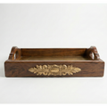Darbar Walnut Teak Tray