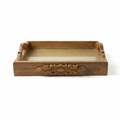 Darbar Natural Teak Tray