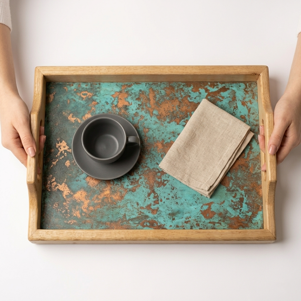 Vintage Teal Pine