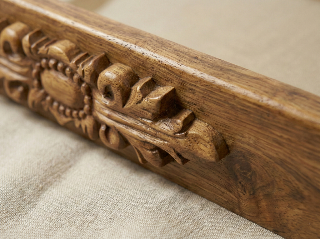 Darbar Natural Teak Tray