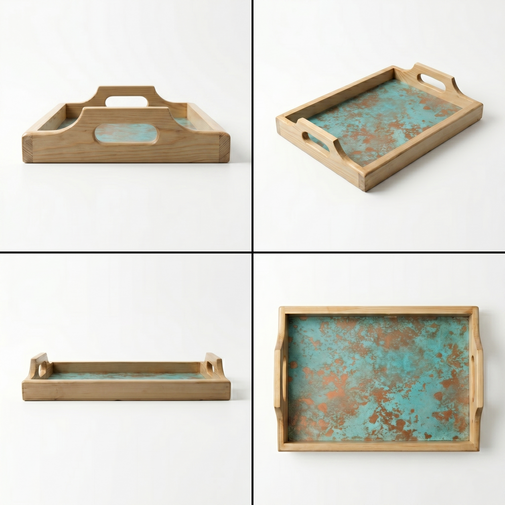 Vintage Teal Pine