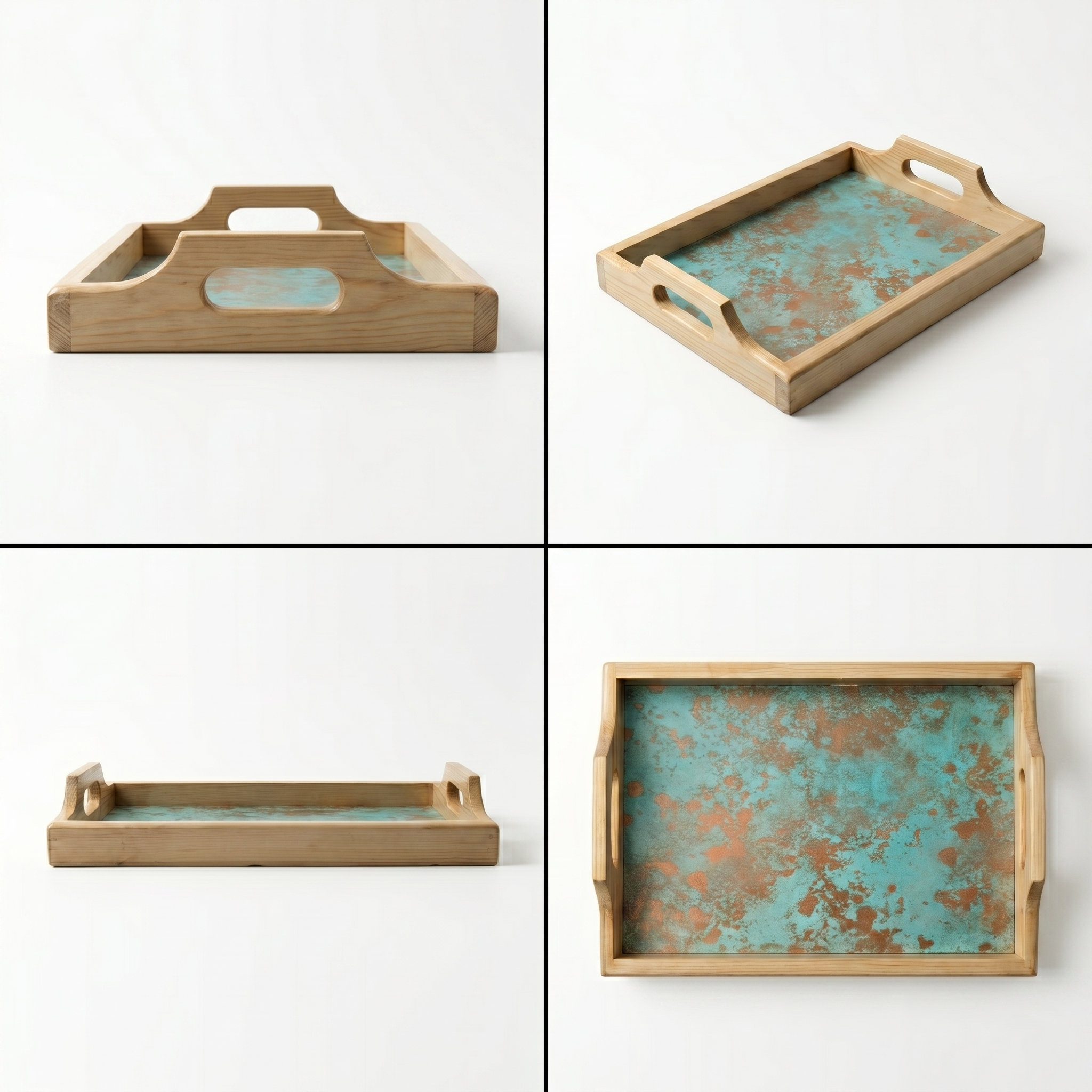 Vintage Teal Pine