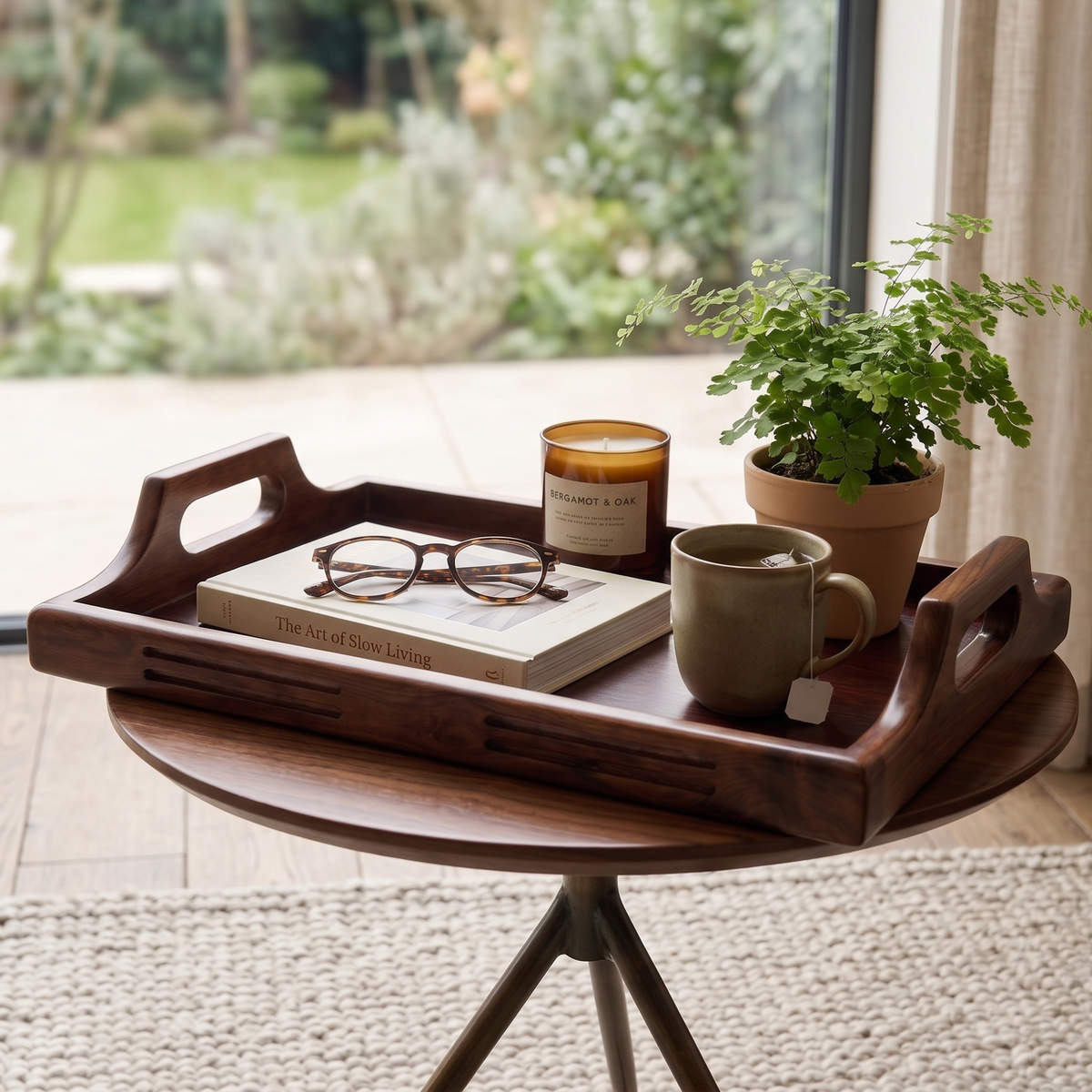 Regnant Teak Tray