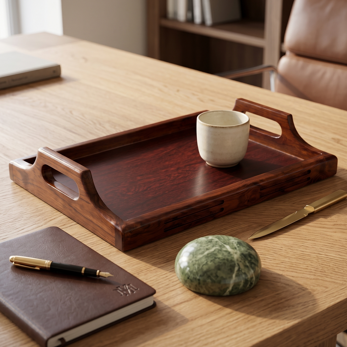 Regnant Teak Tray