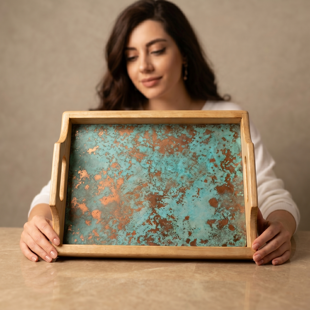 Vintage Teal Pine