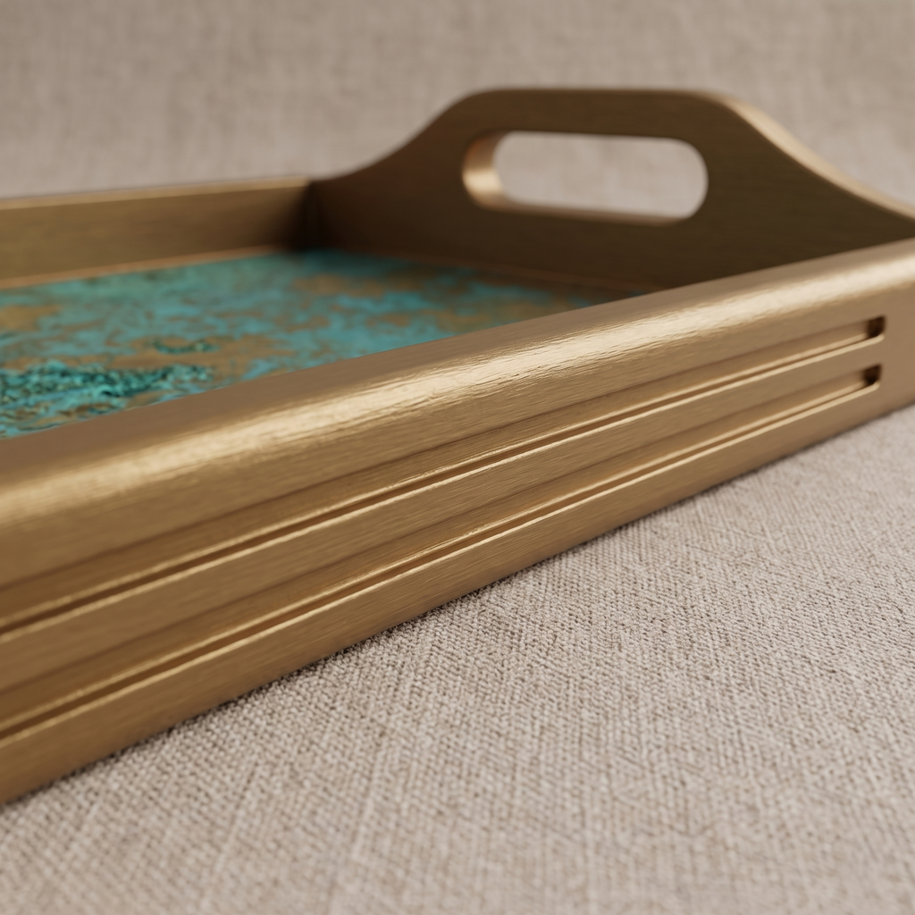 Vintage Gold Teal