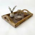 Grooved Ochre Tray
