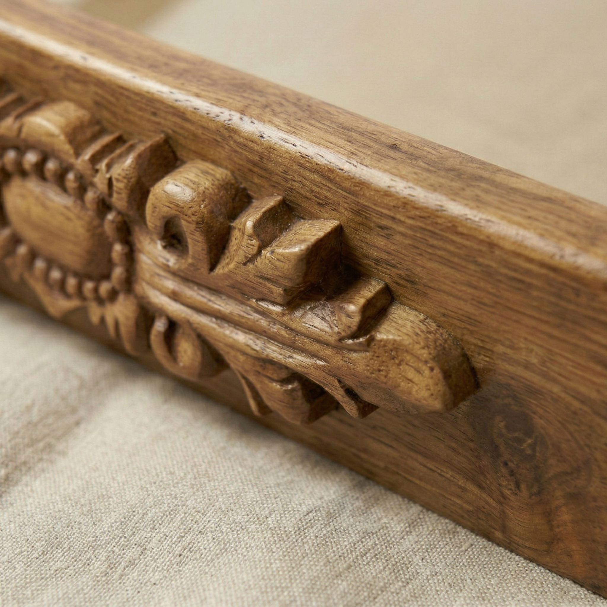 Darbar Natural Teak Tray